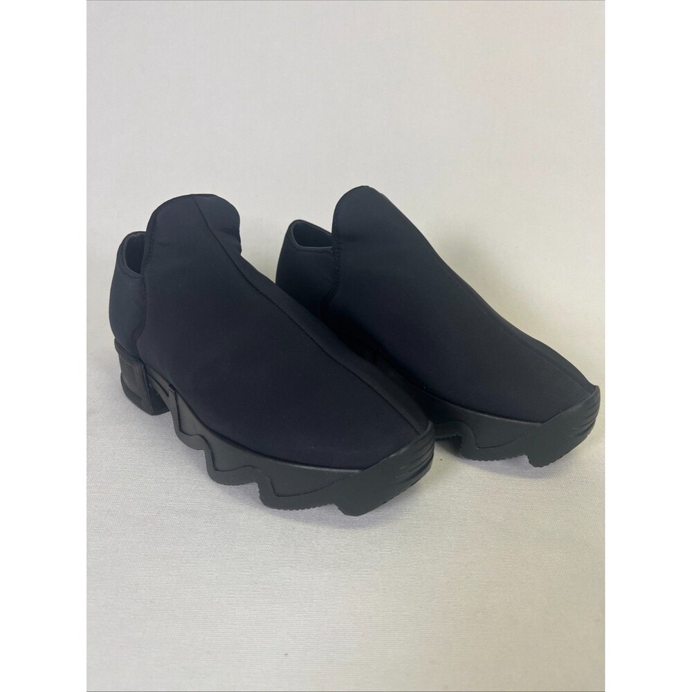 IRI NYC Wes I Sneakers Black Chunky Sole Slip-On Sneaker 7.5 NEW